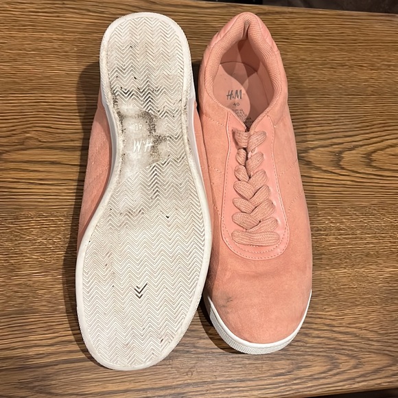 H&M Suede Pink Sneakers - Picture 4 of 6